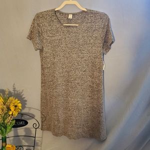 Old Navy Comfy T-shirt dress size Medium grey nwt